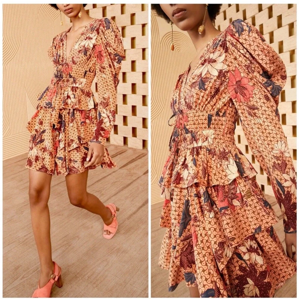 Ulla Johnson Floral Mini Dress - Picture 7 of 7